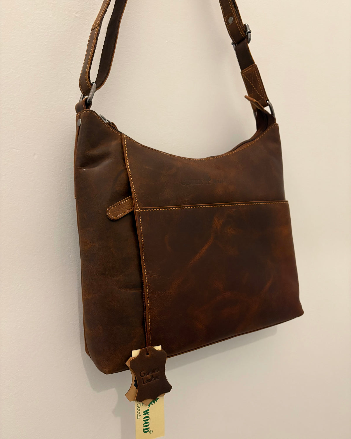 The Layla Leather Crossbody Purse