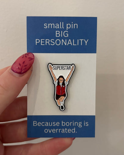 Superstar Enamel Pin