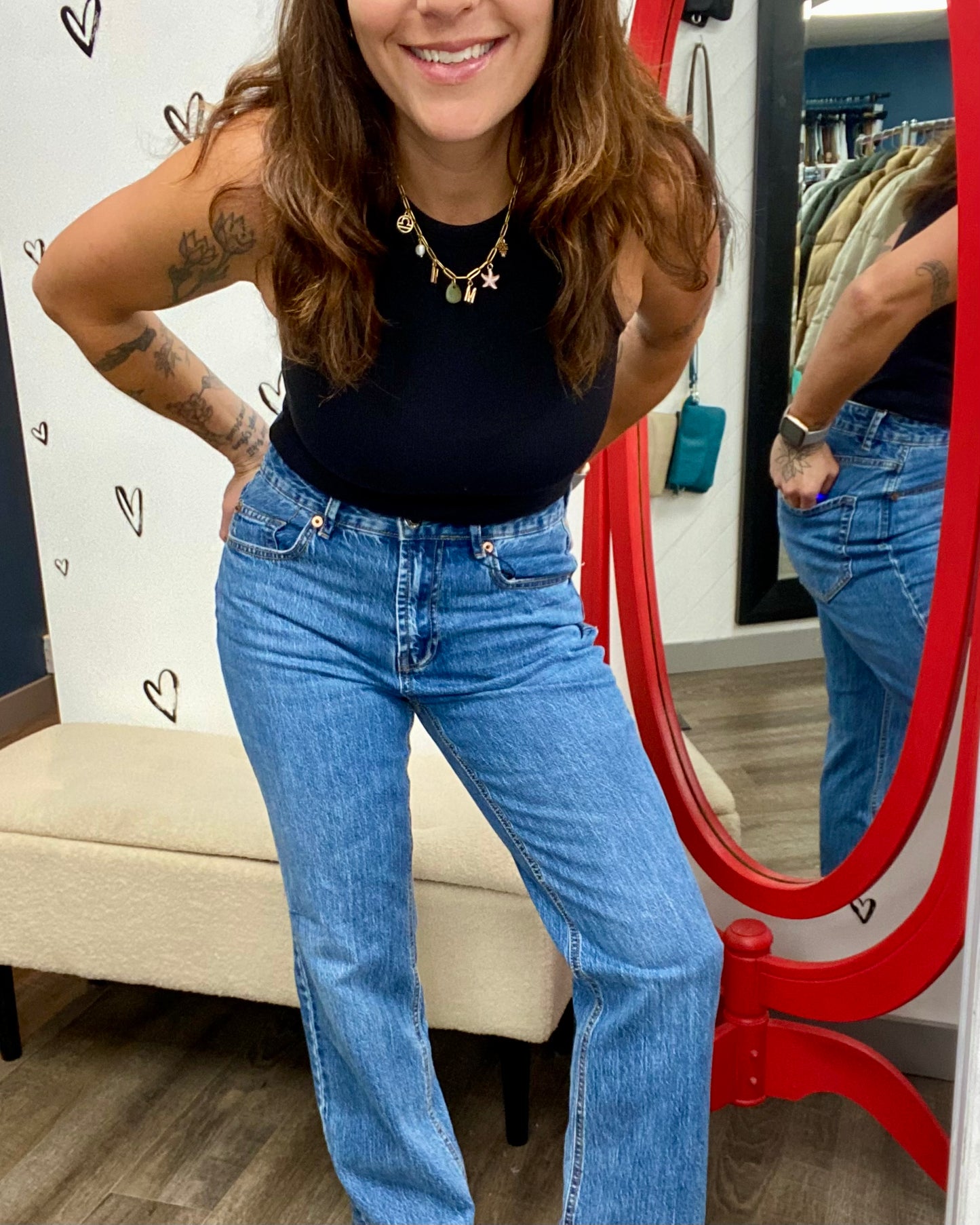 The Tessa Straight Leg Jeans