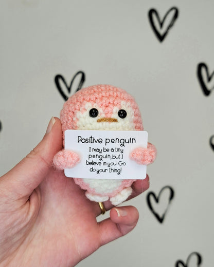 Positive Penguin Tiny Stuffy