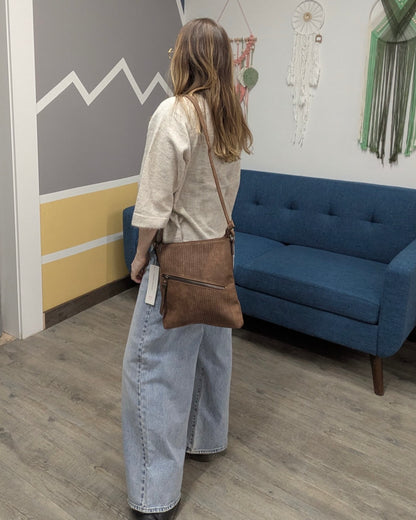 Vegan Suede Crossbody Purse 🍁 7 COLORS