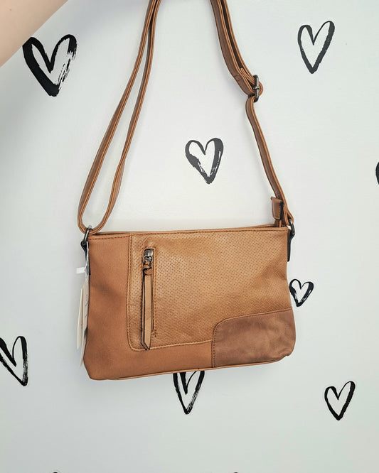 Patchwork Crossbody Bag 🍁 2 COLORS