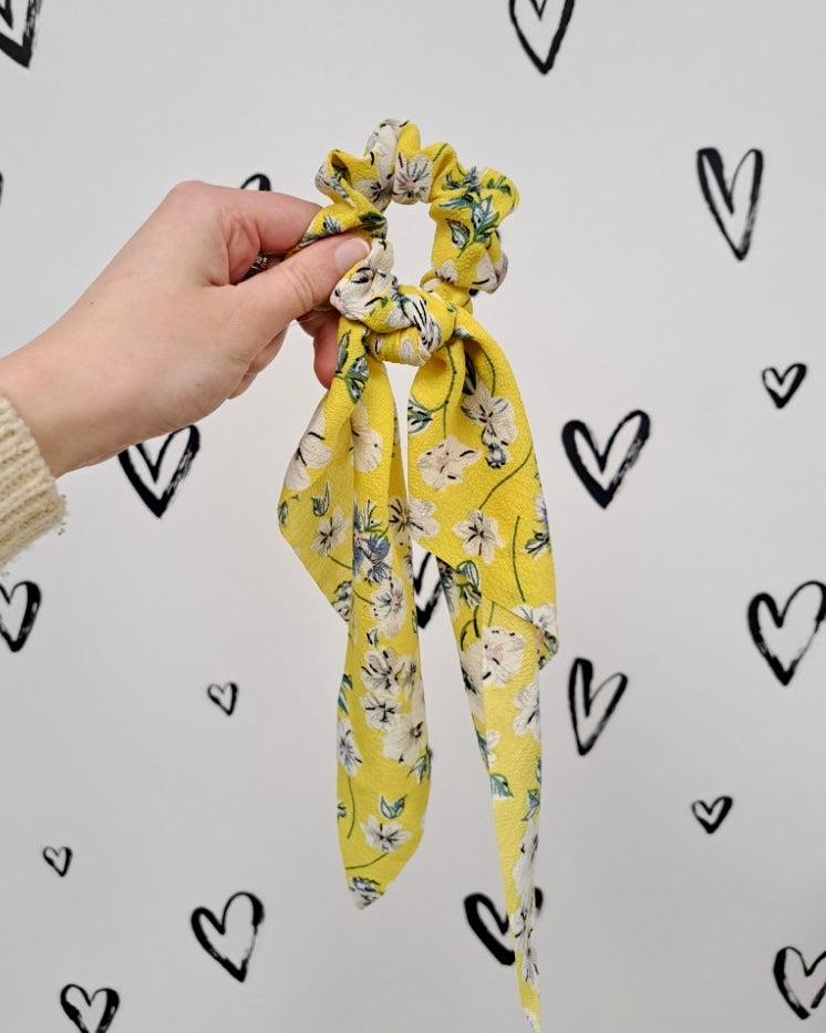 Scrunchie Scarves - Floral Collection