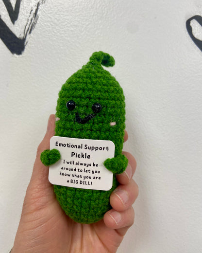 Emotional Support Pickle Tiny Stuffy