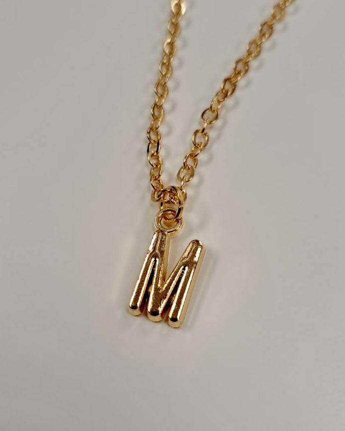 Gold Initial Necklace