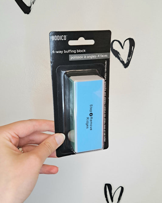4-Way Nail Buffing Block