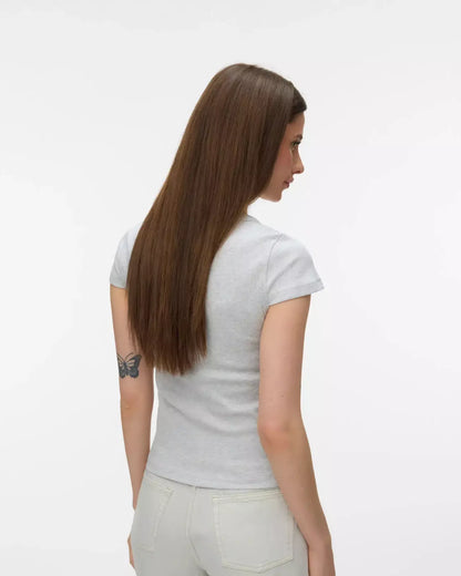 The Chloe U-Neck Short Top - 3 COLORS