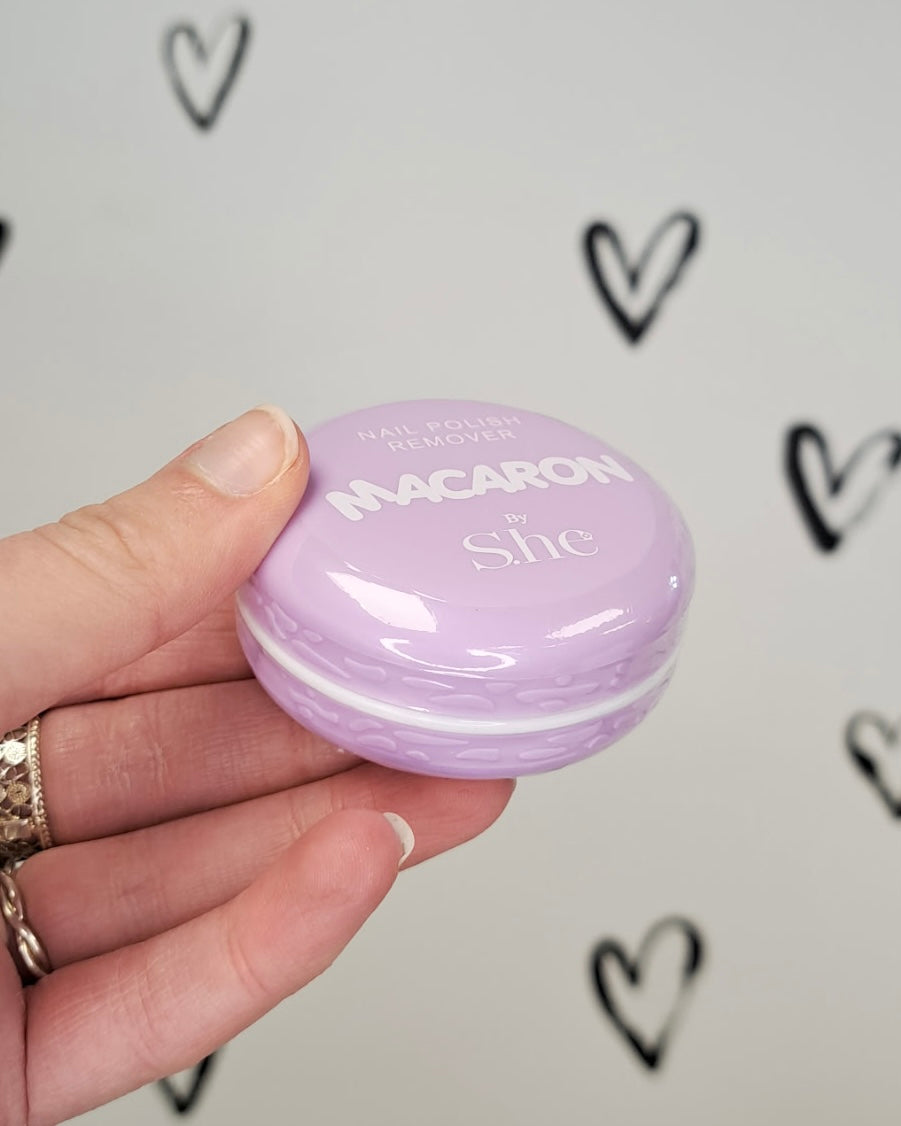 Macaroon Nail Polish Remover Pads