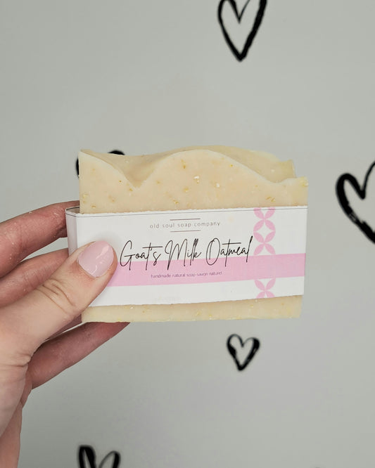 Goats Milk + Oatmeal Natural Soap 🍁