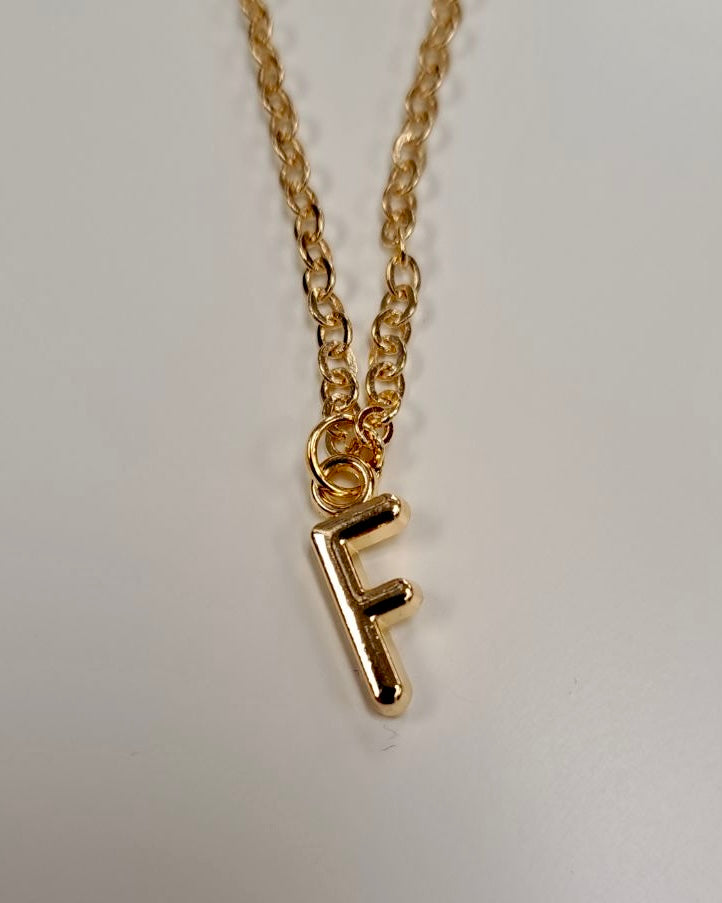 Gold Initial Necklace