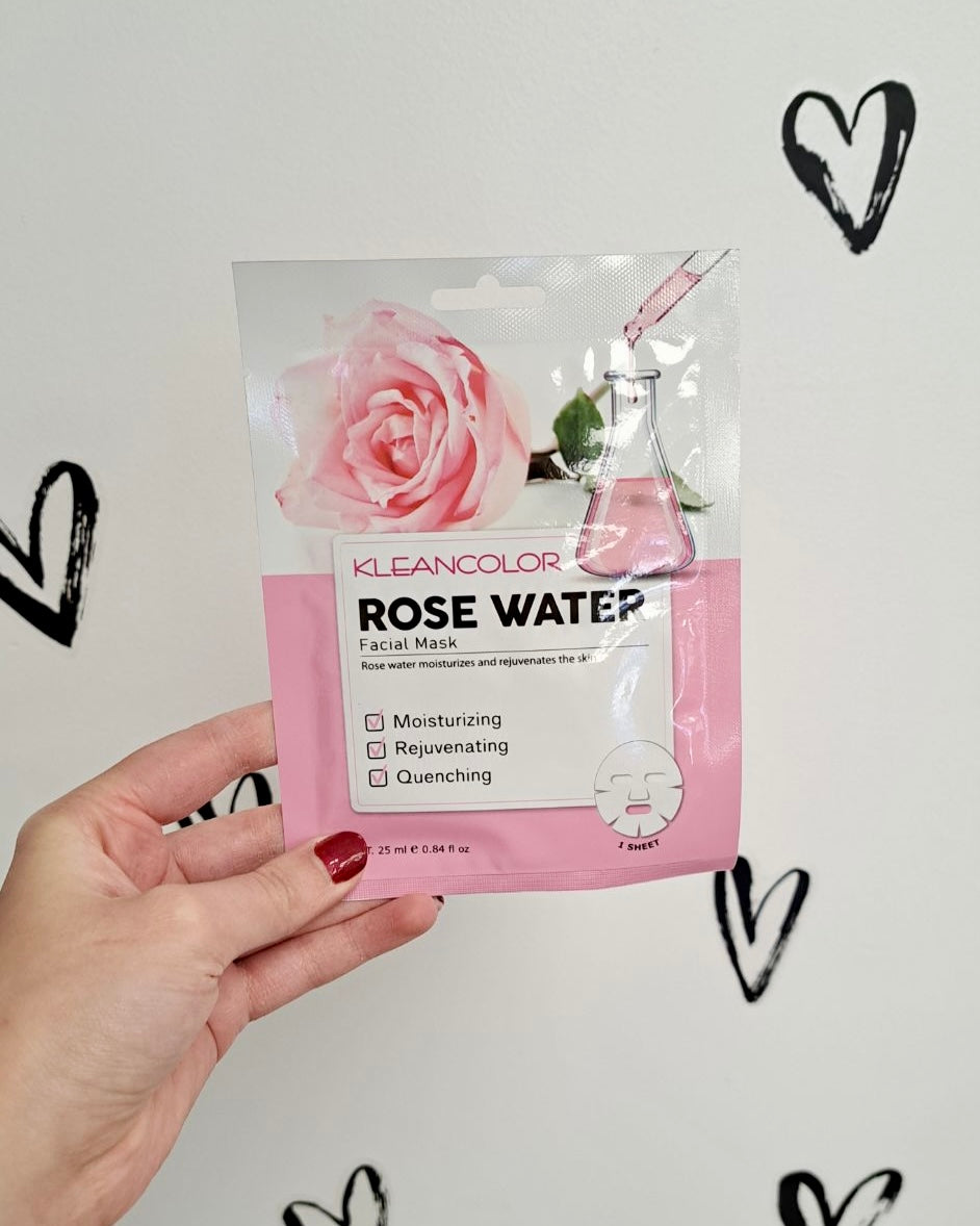 Rose Water Facial Mask