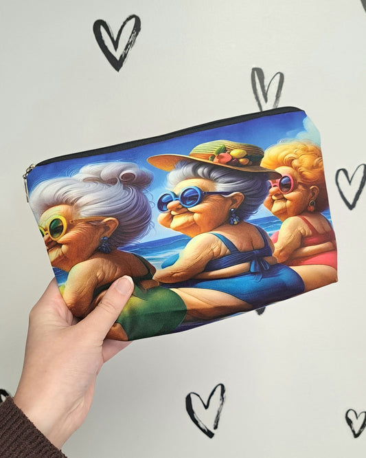 Beach Babes Cosmetic Bag