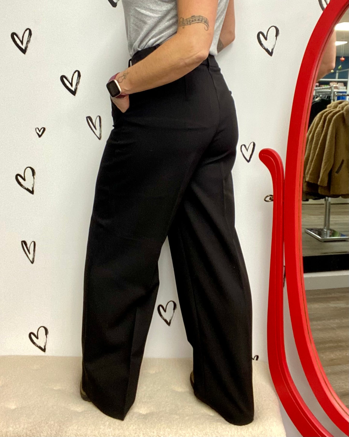 The Beate Wide Leg Trouser