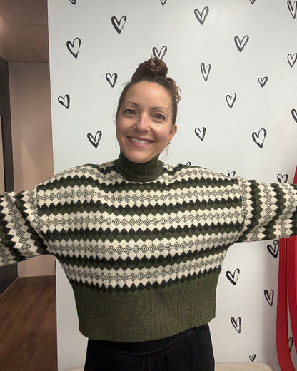 The Gaiva High Neck Sweater - 2 COLORS