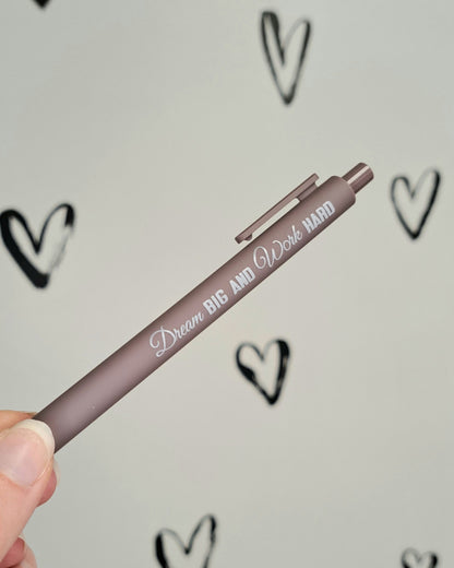 Inspirational Pen: 8 Messages/Colors