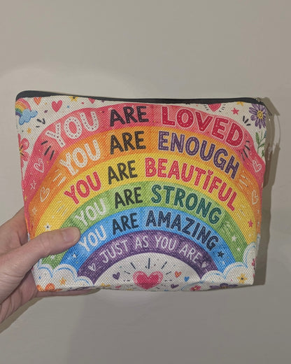 You Are Loved Cosmetic Bag