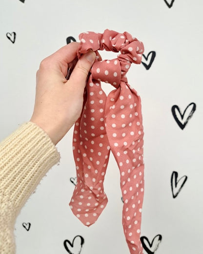 Scrunchie Scarves - Polka Dot Collection