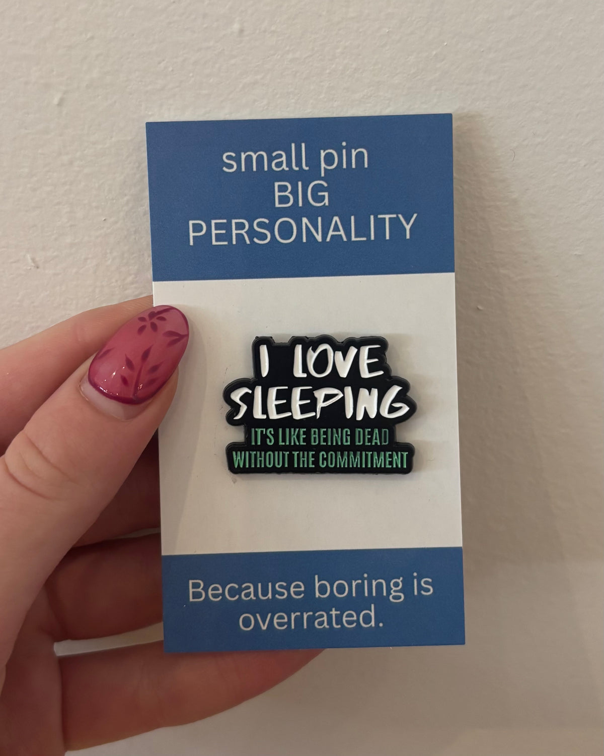 Be The Reason Enamel Pin