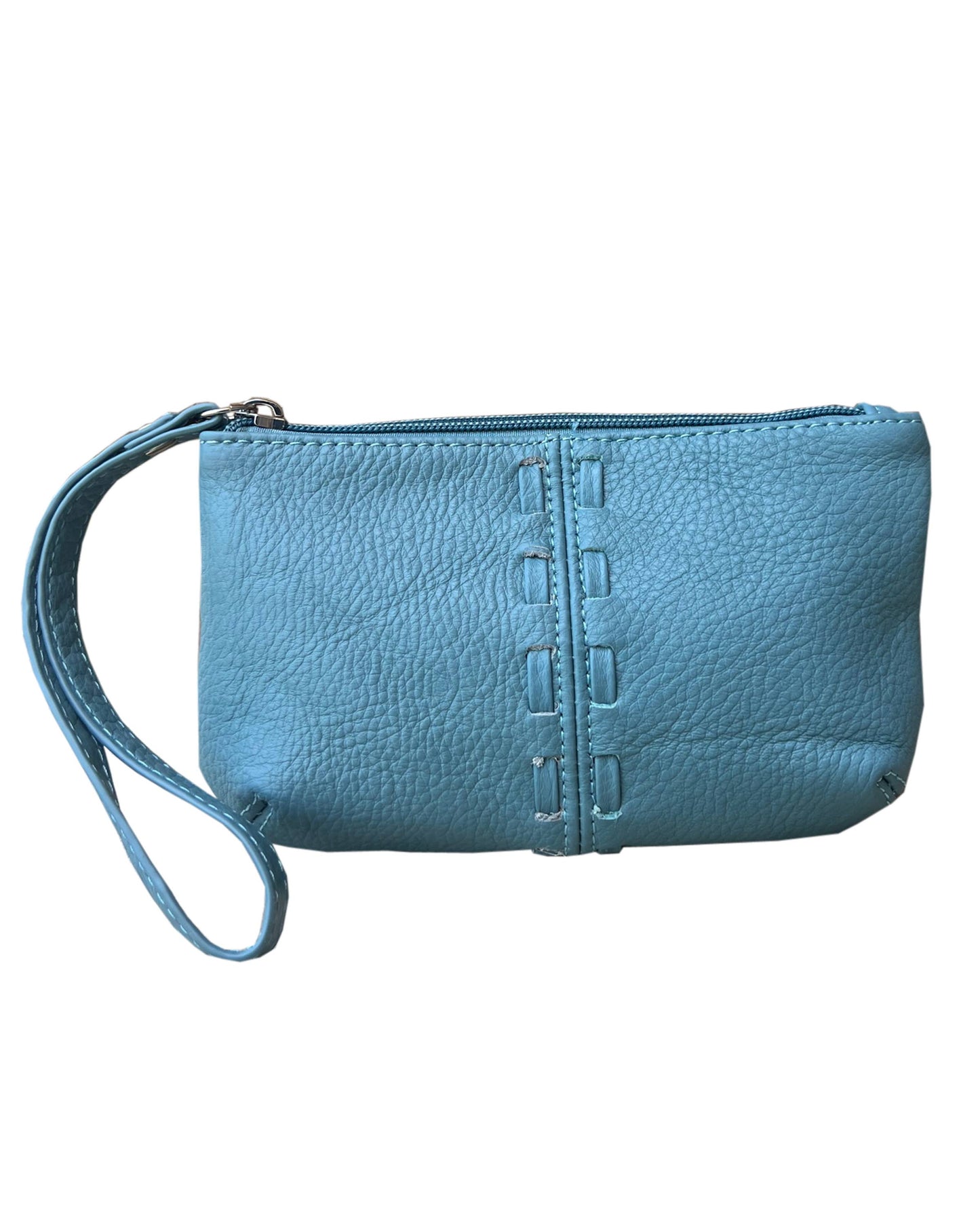 Leather Cosmetic Bag / Mini Wristlet