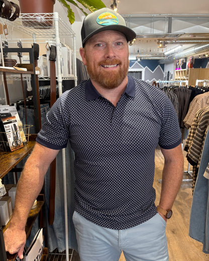 The Matheo Cotton Polo Shirt: