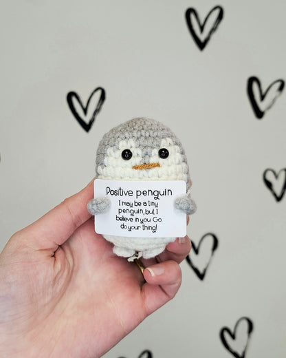 Positive Penguin Tiny Stuffy
