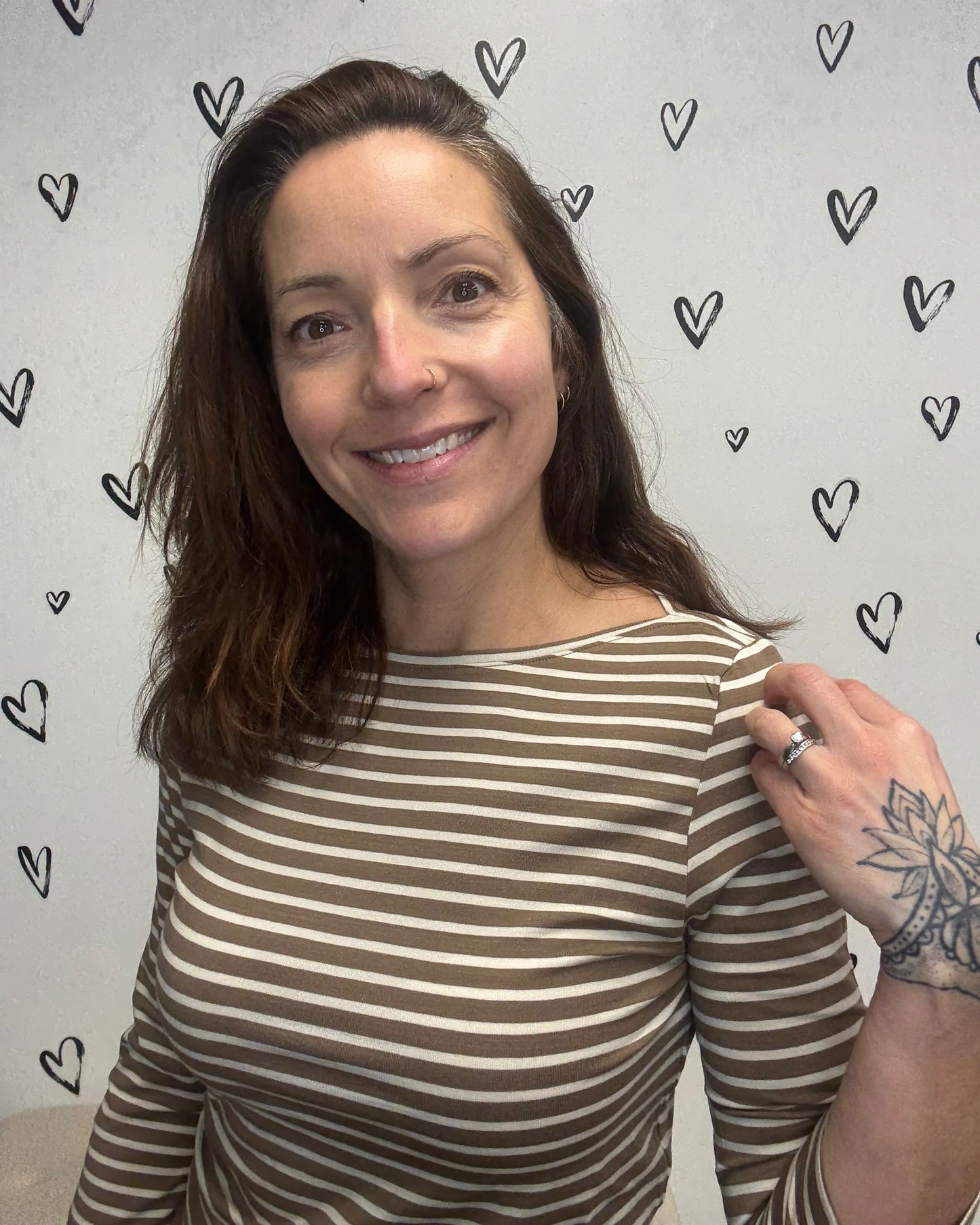 The Fiona 3/4 Boatneck Top - 2 COLORS