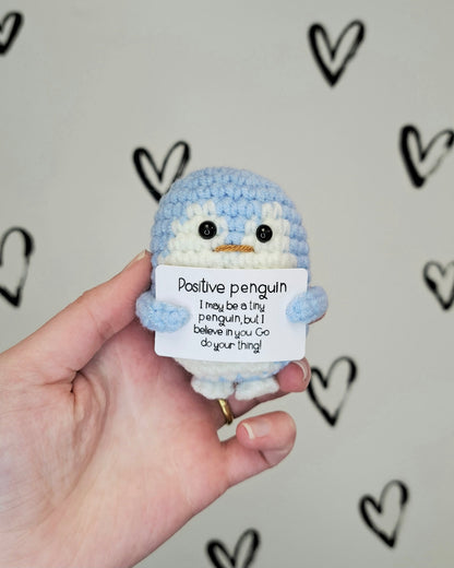 Positive Penguin Tiny Stuffy