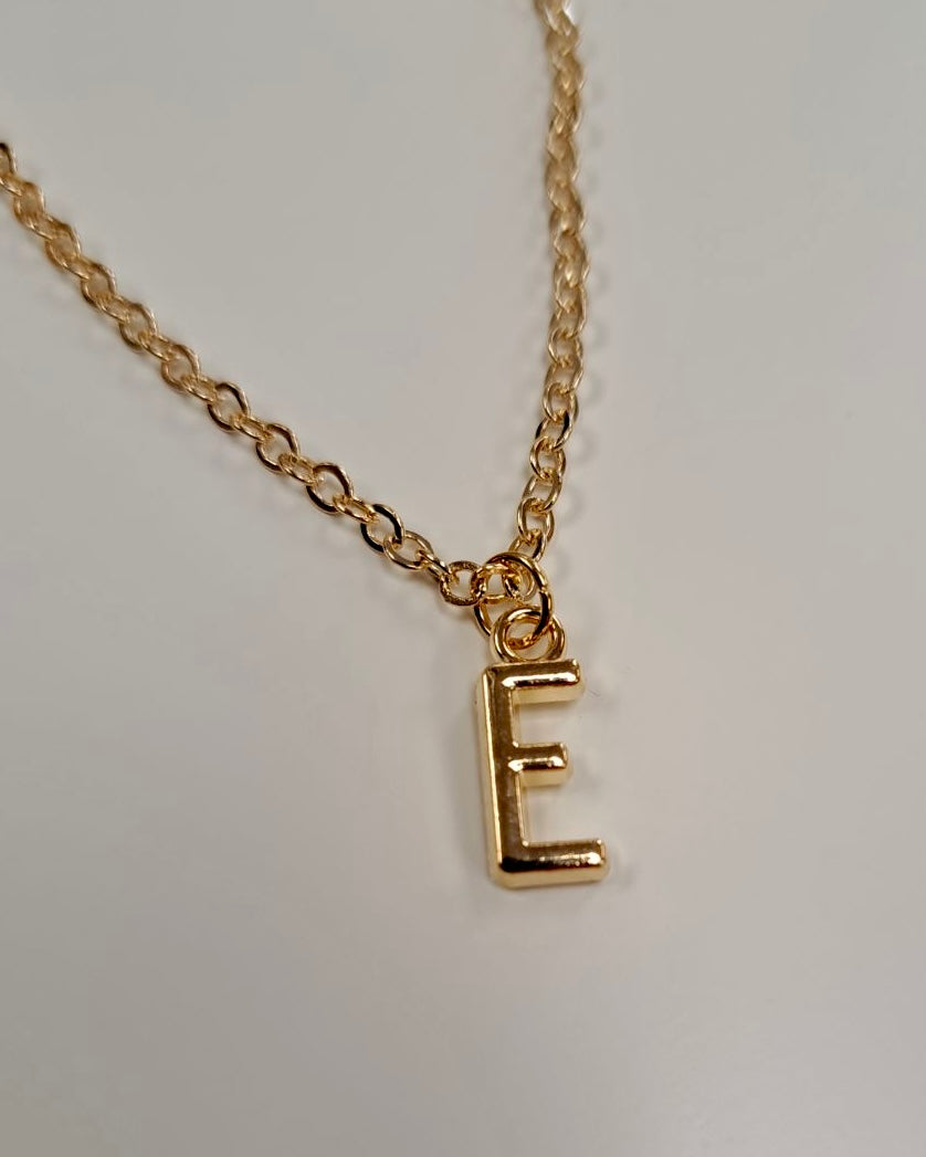 Gold Initial Necklace