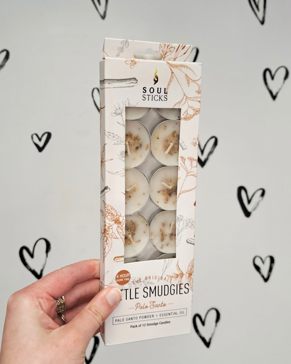 Palo Santo Little Smudgies Tea Light Candle Pack