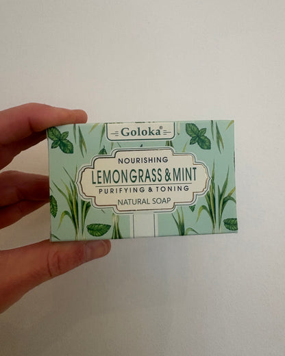 Lemongrass & Mint Purifying Natural Soap