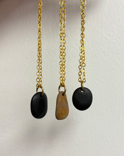 Canadian River Stone Necklace