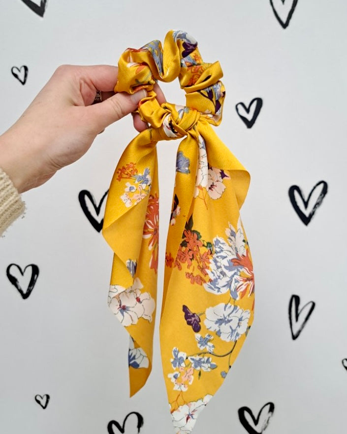 Scrunchie Scarves - Floral Collection