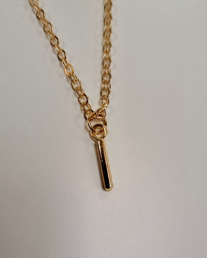 Gold Initial Necklace