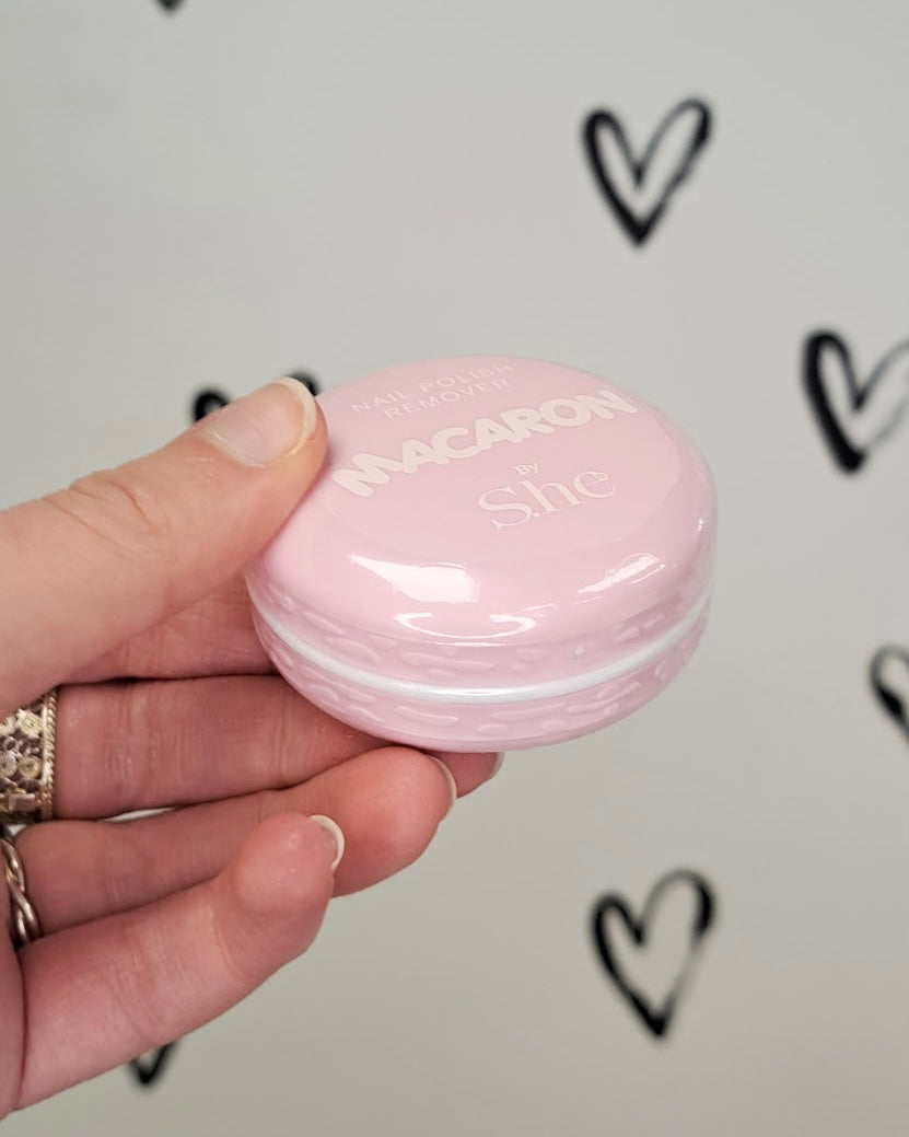 Macaroon Nail Polish Remover Pads