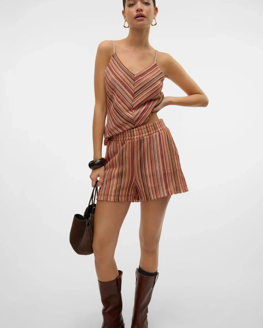 The Demi Striped Shorts