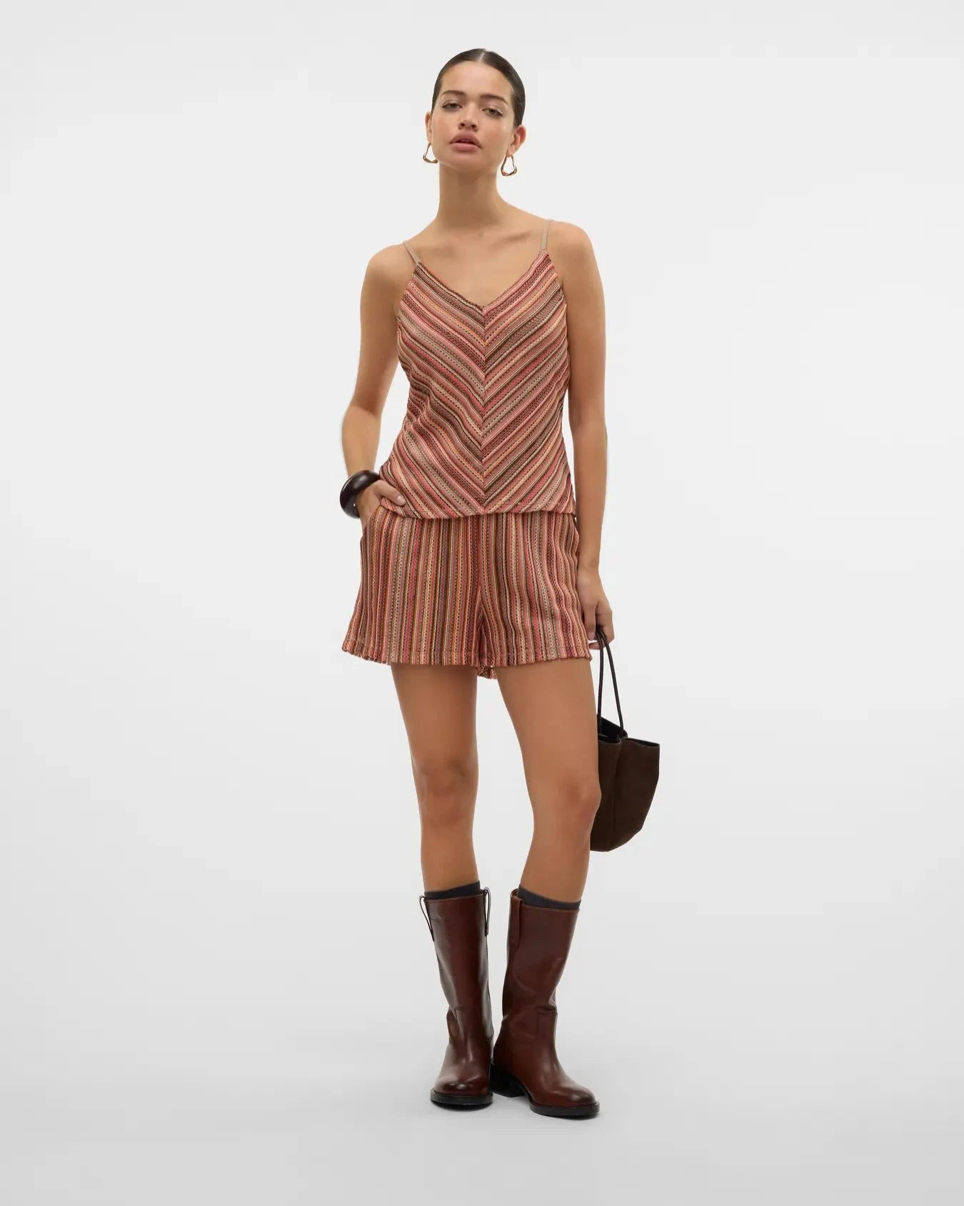 The Demi Striped Shorts