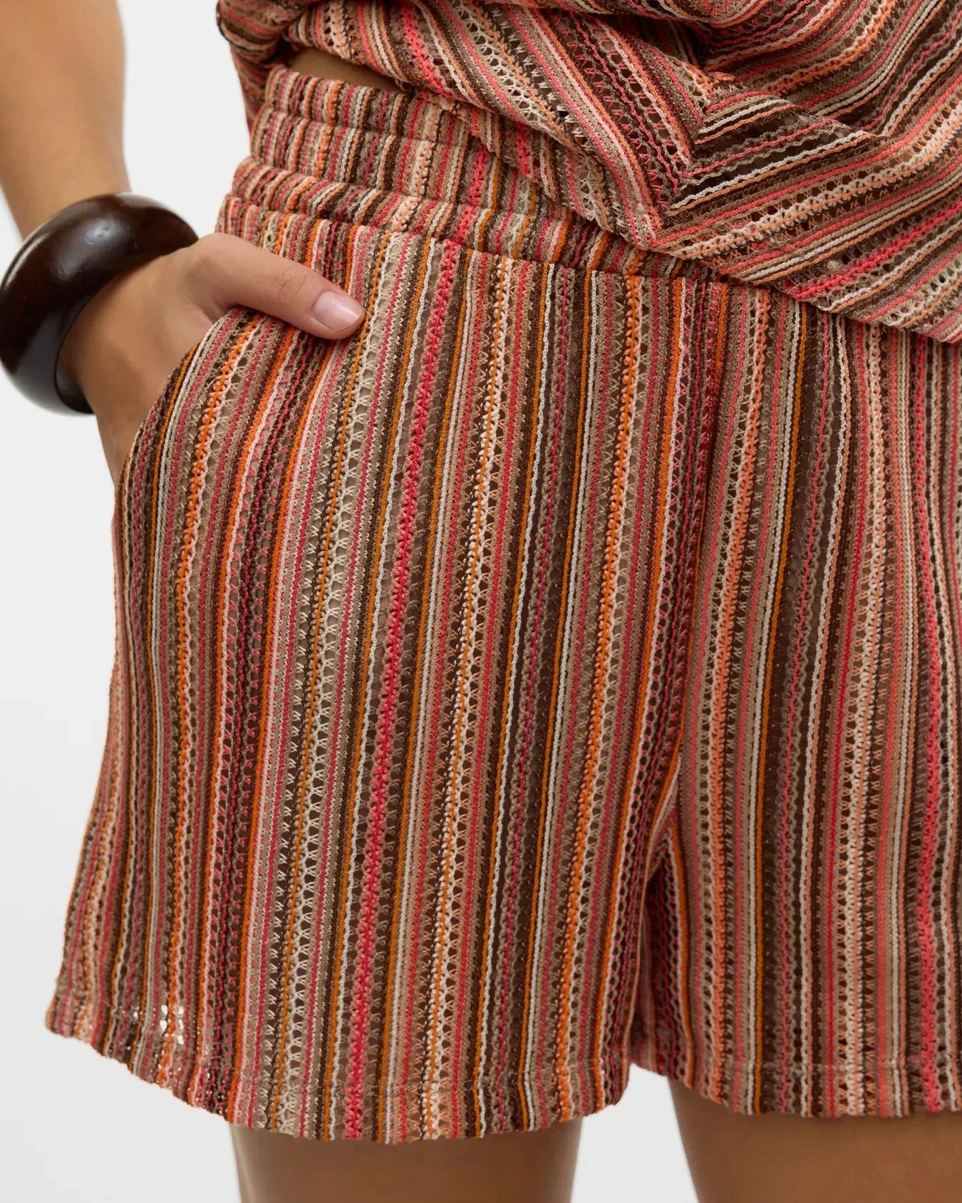 The Demi Striped Shorts