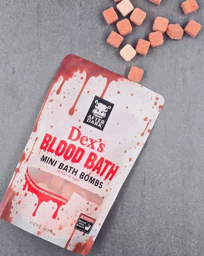 Dex's Blood Bath Mini Bath Bombs 🍁
