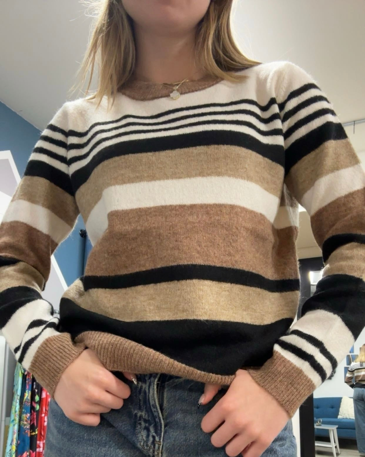 The Plaza Stripe Sweater