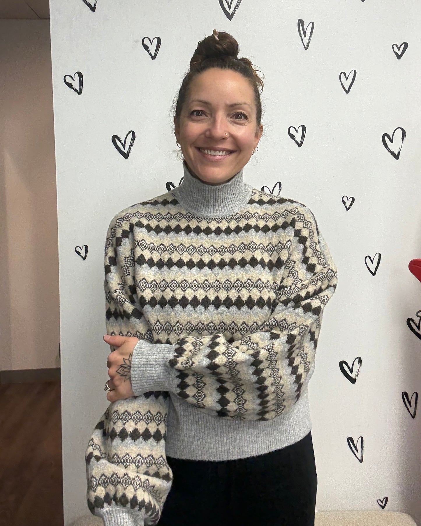 The Gaiva High Neck Sweater - 2 COLORS