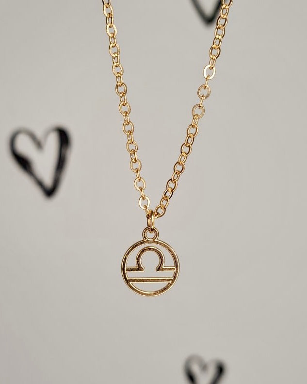 Gold Zodiac Necklace