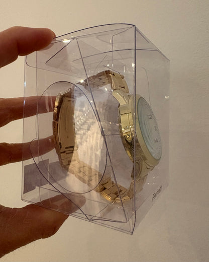 Men's Gold Chronograph Watch