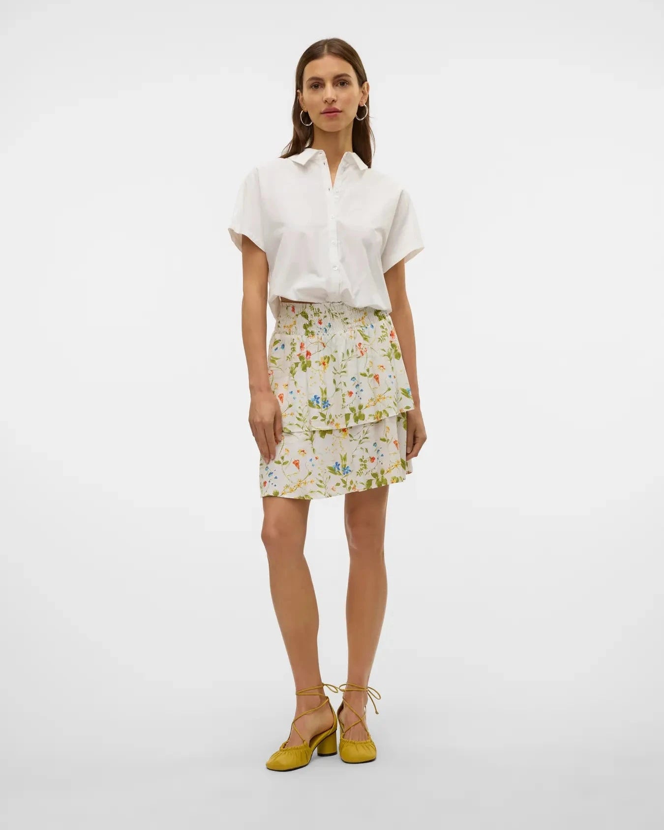 The Easy Joy High Waist Skater Skirt