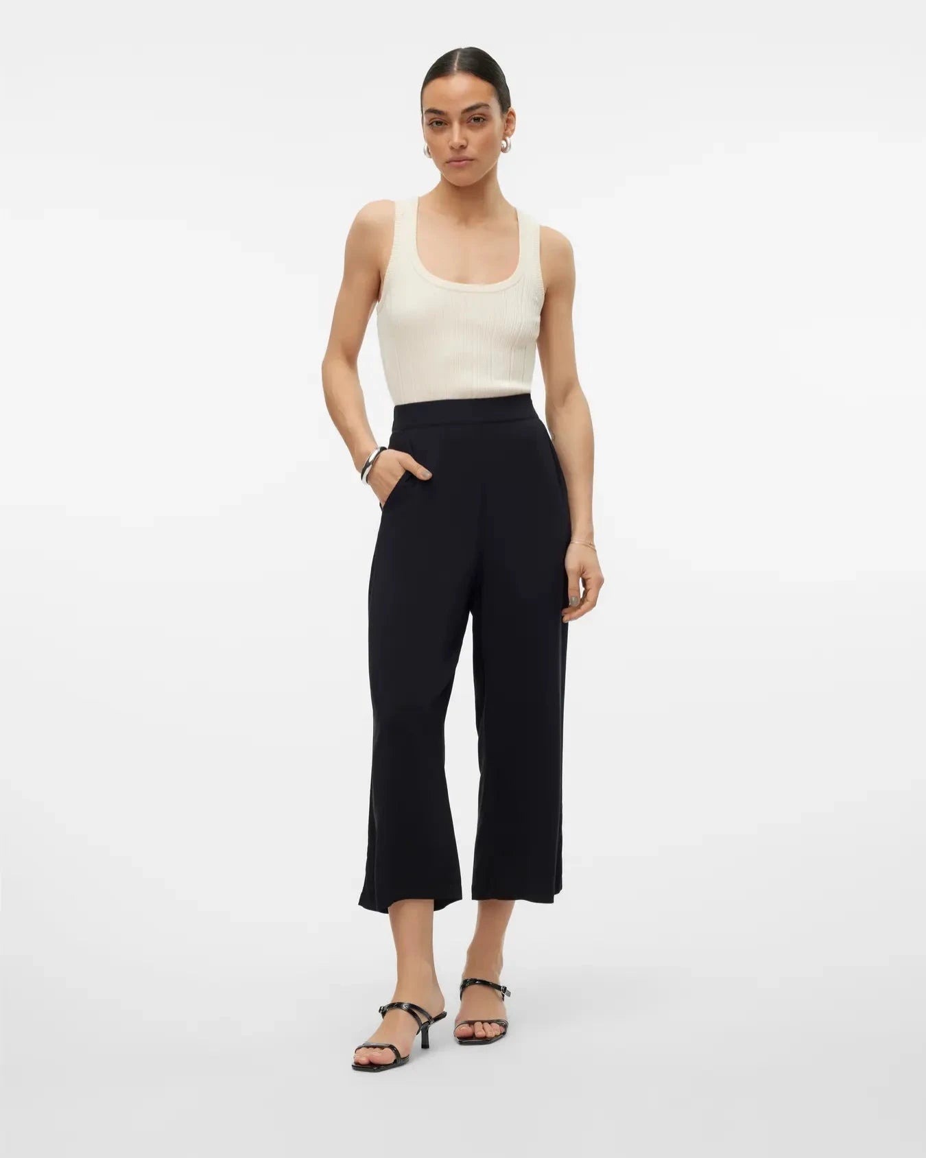The Easy Joy High Waist Culotte Pants