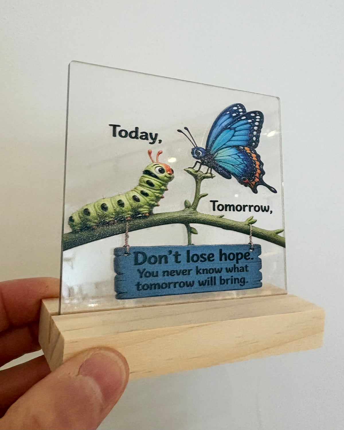 Don't Lose Hope Table Sign