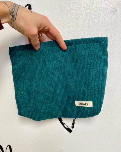 Corduroy Cosmetic Bag