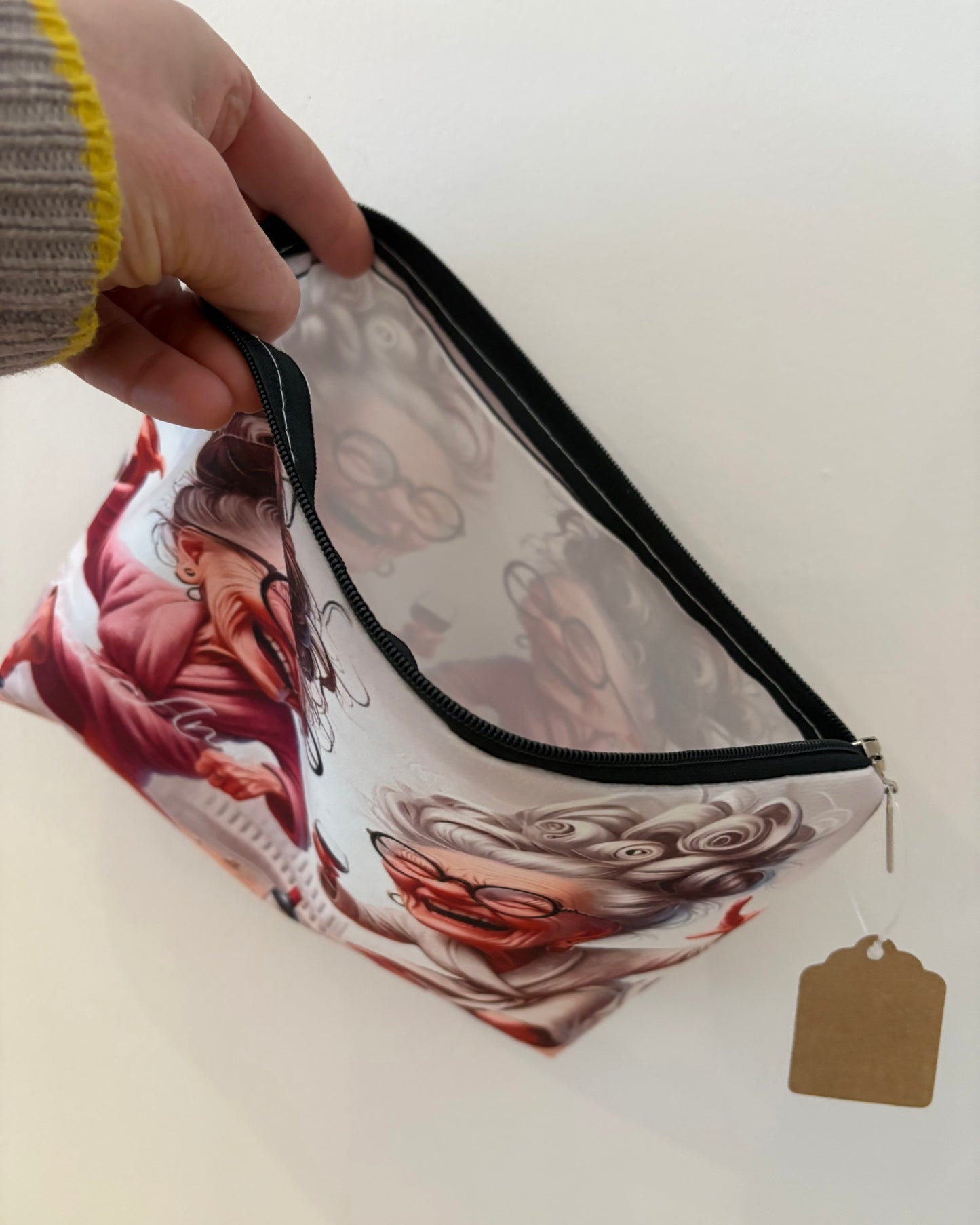 Wine Dancing Cosmetic Bag