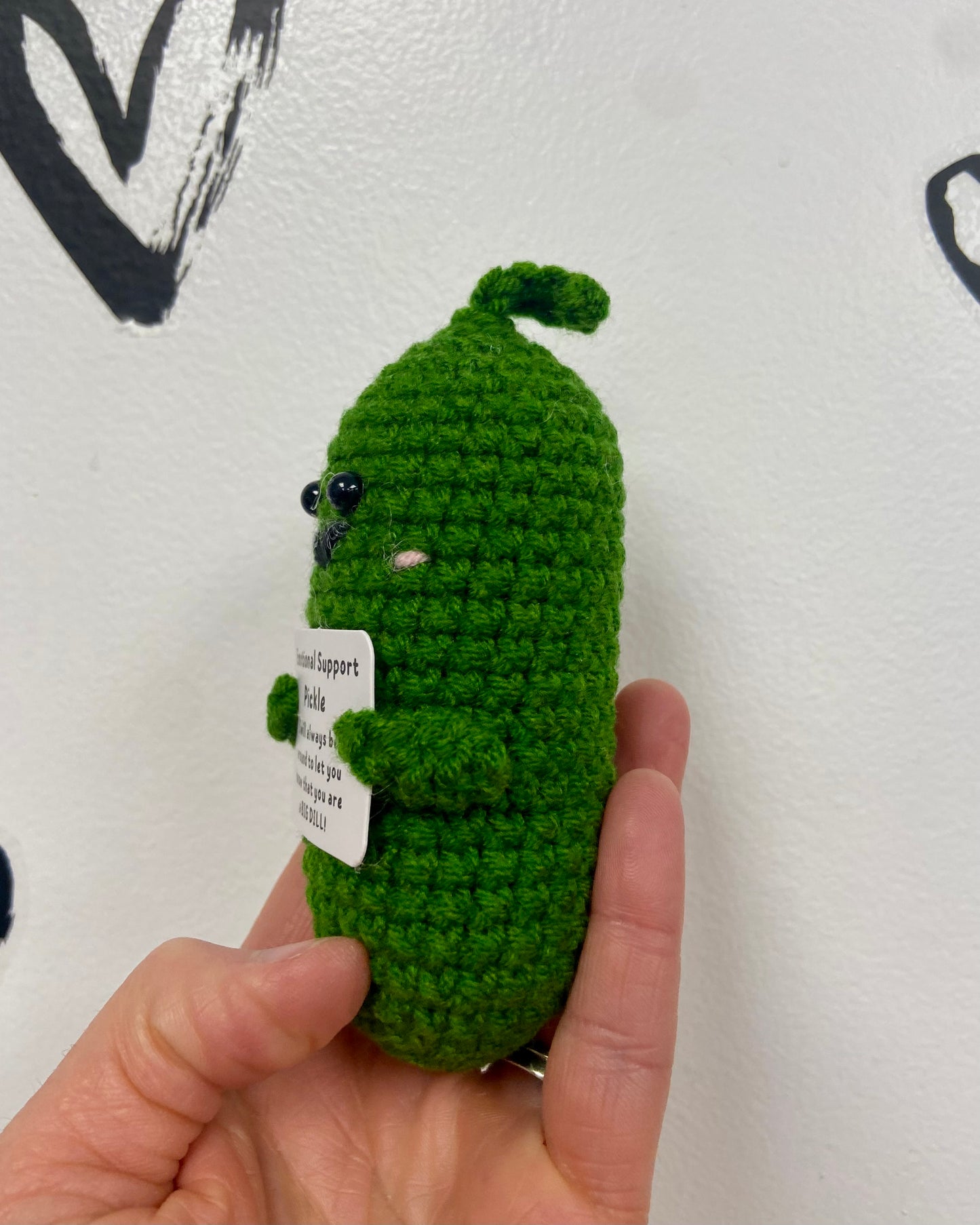 Emotional Support Pickle Tiny Stuffy