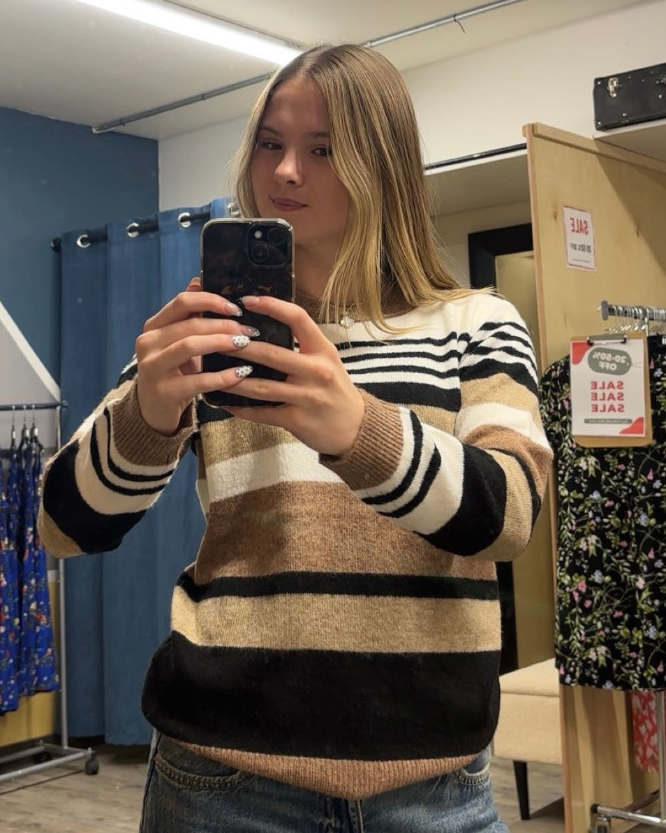 The Plaza Stripe Sweater