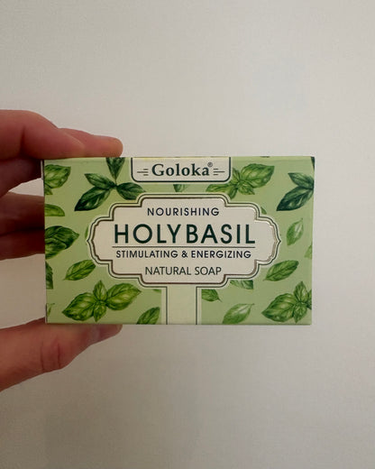 Holy Basil Stimulating & Energizing Natural Soap